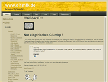 Tablet Screenshot of dl1mfk.de